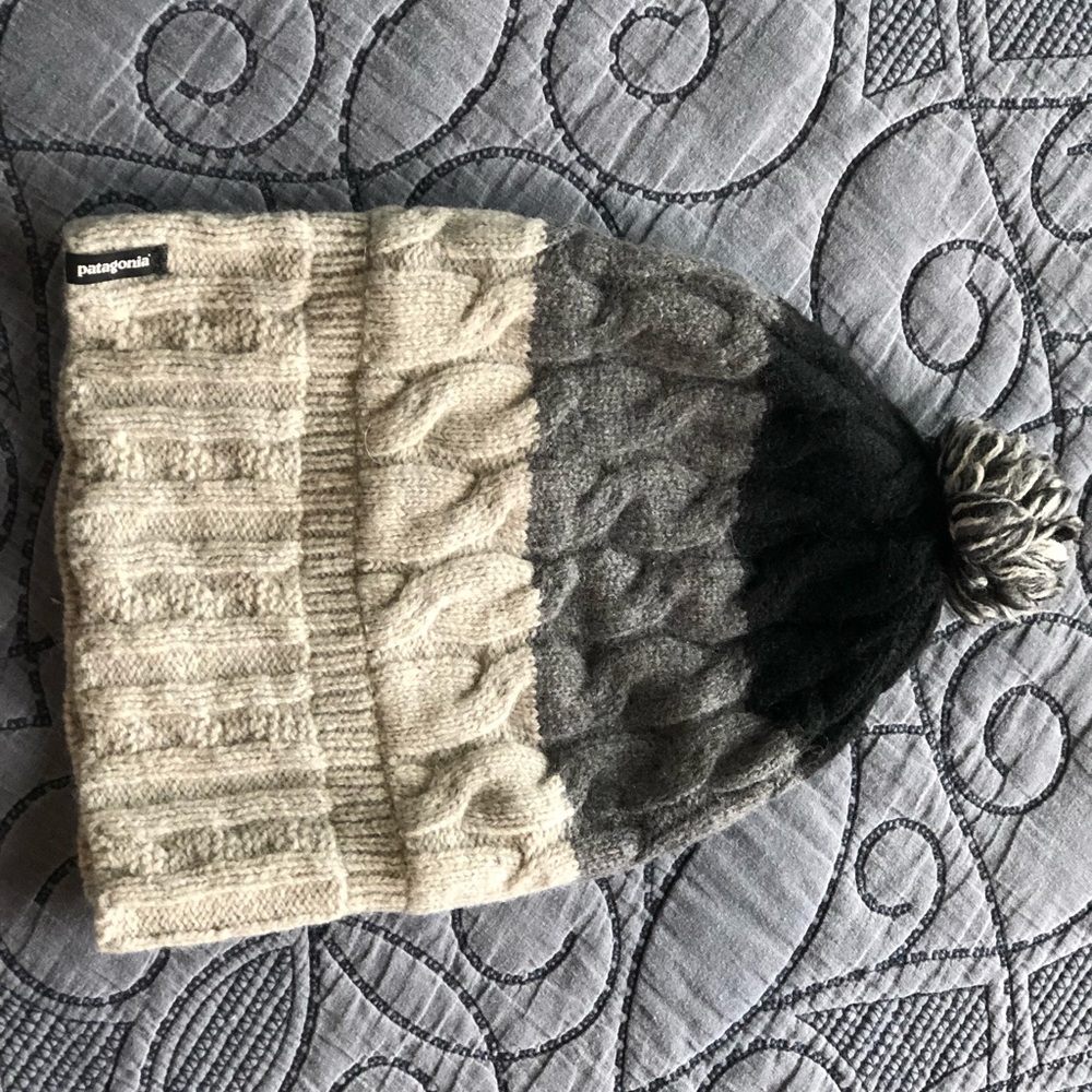 PATAGONIA Wool Beanie with Pom